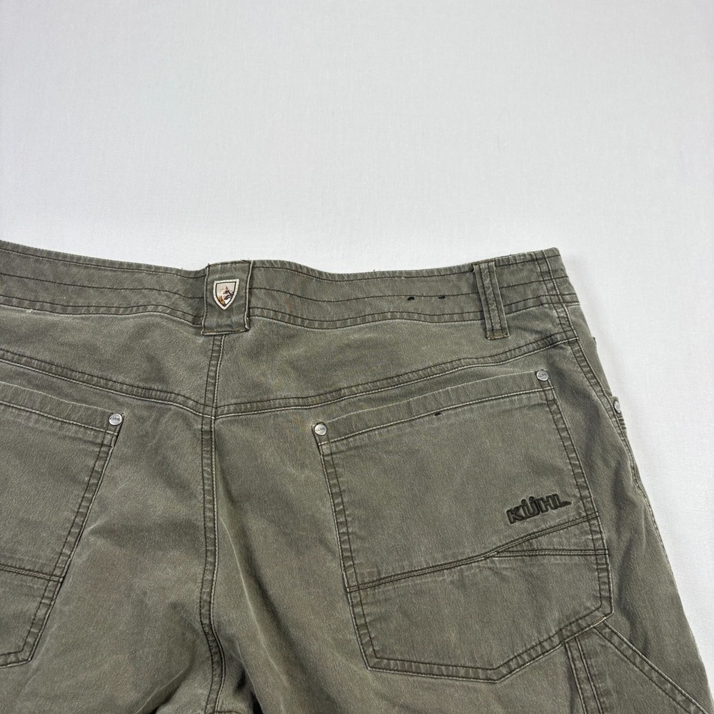 Kuhl Pants Mens 38x30 Brown Revolvr Double Knee Outdoor Hiking Trail - Picture 12 of 13